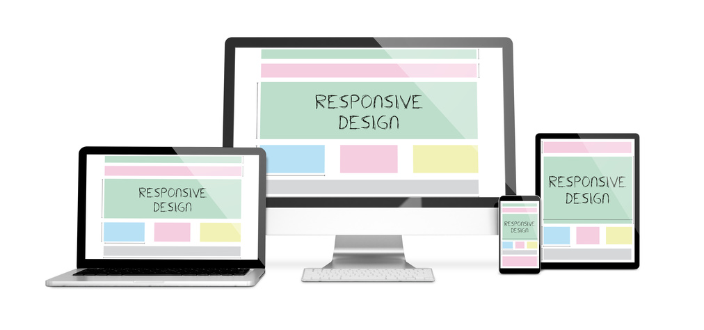 Wir verwenden responsive Design für alle gängigen Geräte